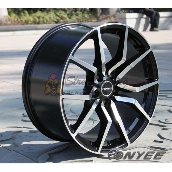 Новые диски Fonyee Model 7 R19 5X120 ET35 J9,5 черный + серебро