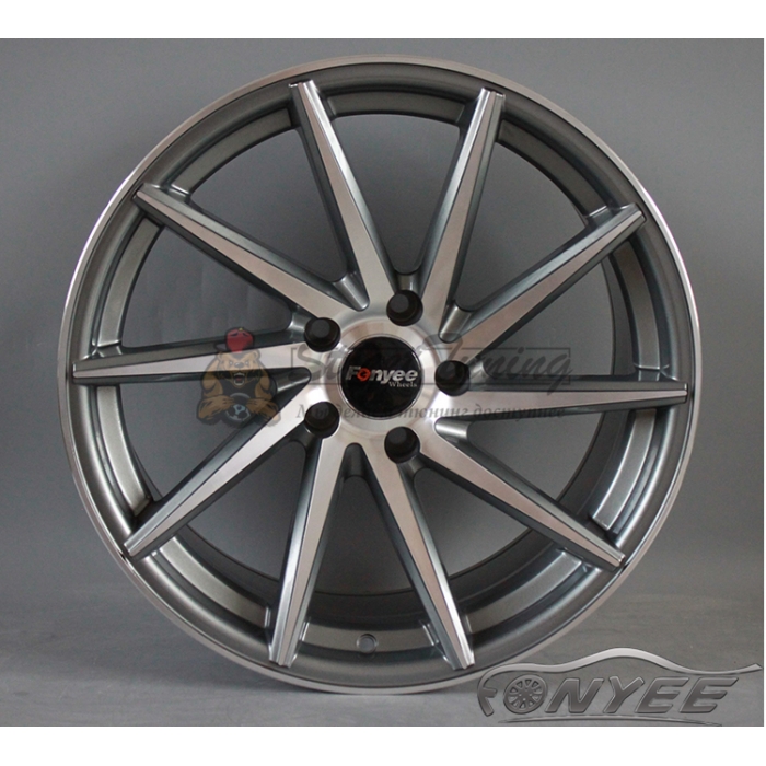 Новые диски Vossen CVT-L Replica R18 5X114,3 ET33 J8,5 серый + серебро