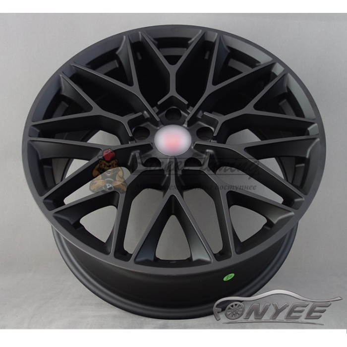 Новые диски HRE P200 Replika R19 5X112 ET35 J9,5, черные матовые