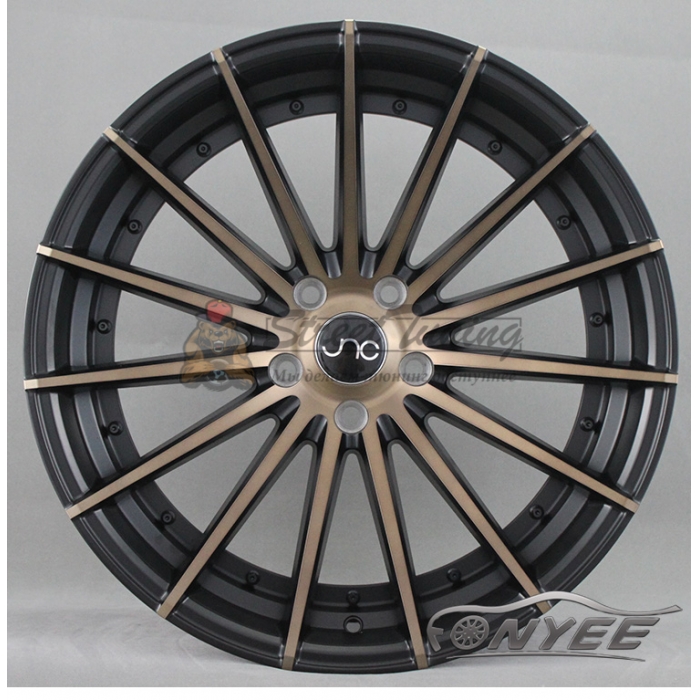Новые диски JNC 042 R19 5X114,3 ET35 J9,5 бронза + черный мат