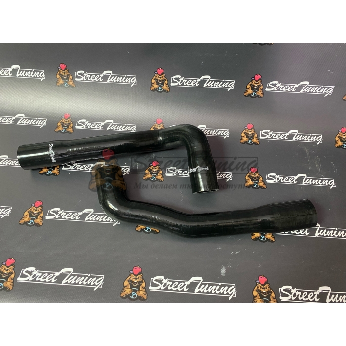 Патрубки радиатора StreetTuning для  BMW E36 325i, 328i, 330i M3 1992 -1999, черные 2 шт