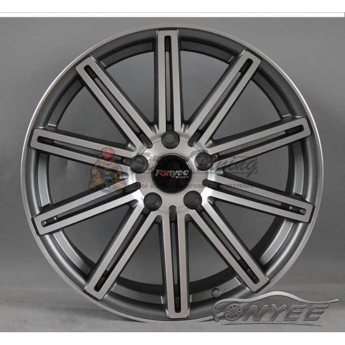 Новые диски Vossen CV4 Replica R18 5X105 ET36 J8 серый мат + серебро