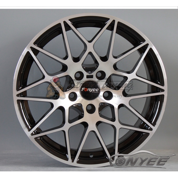 Новые диски BMW AG MGT R19 5x112 ET30 J9,5 черный + серебро