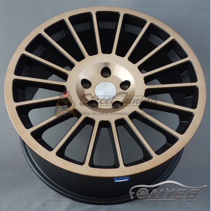 Новые диски Rotiform IND R19 5x112 ET40 J8,5 черный мат + бронза