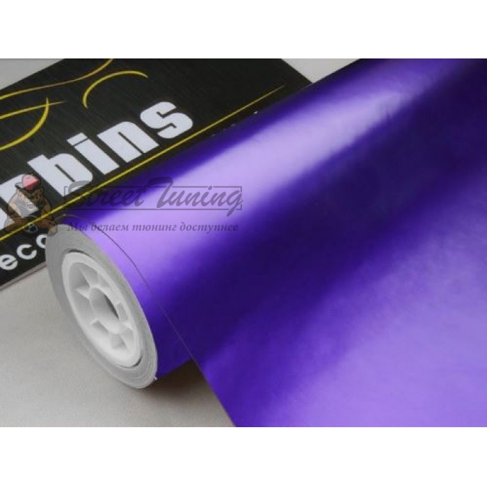 Матовый хром Carbins USA фиолетовый (1.52м х 18м)