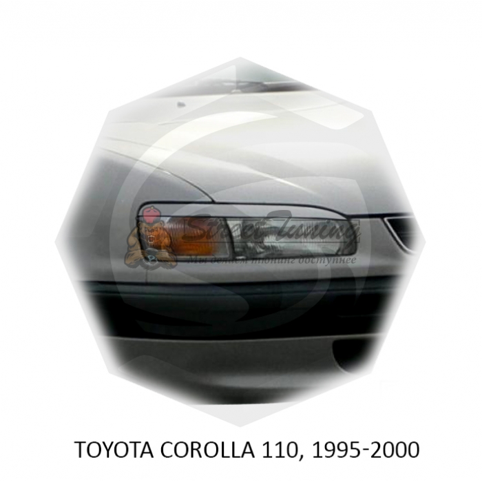 Реснички на фары для  TOYOTA COROLLA 110 1995-2000г