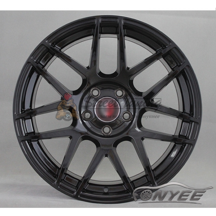 Новые диски CURVA C300 R18 5х114,3 ET35 J9,5 черный глянец