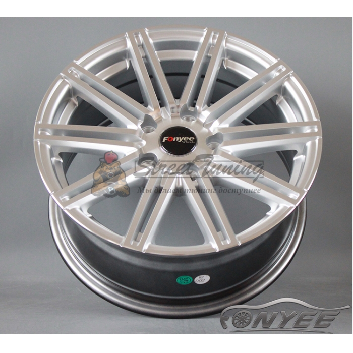 Новые диски Vossen CV4 Replica R17 5X100 ET35 J7 серебро