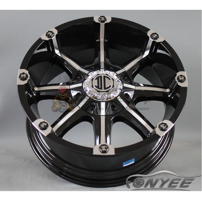 Новые диски  2 CRAVE XTREME NX-3 R20 8X165,1/8X170 ET12 J9 черный глянец + серебро