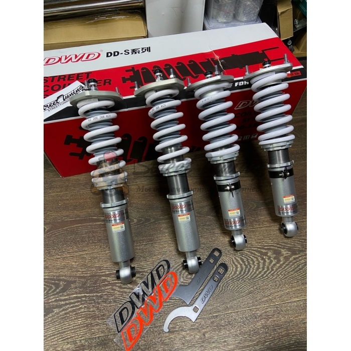 Винтовая подвеска койловеры DWD Street series для Honda CR-X 2nd Gen (Rear Fork) 88-91