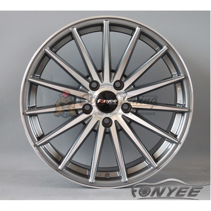 Новые диски Vossen VFS2 Replica R18 5X120 ET30 J9,5 светло серый + серебро