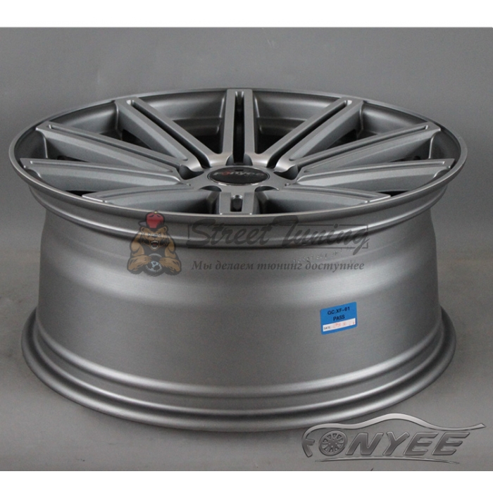 Новые диски Vossen CV4 Replica R18 5X112 ET35 J8 серый мат + серебро