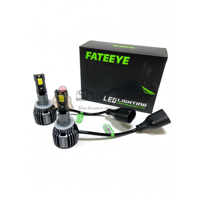 Автомобильные светодиодные лампы FATEEYE F4 Led - H11 6500к, комплект 2 шт