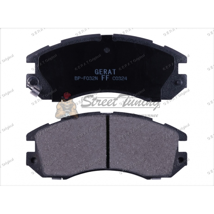 Передние тормозные колодки Gerat BP-F032N (Subaru Impreza, Legacy)