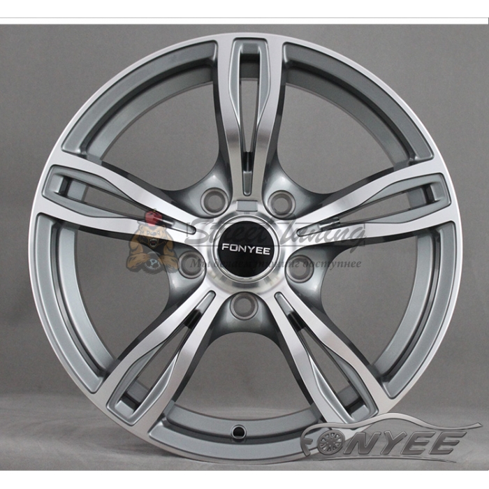 Новые диски BMW F10 style R17 5x120 ET25 J8 серый + серебро