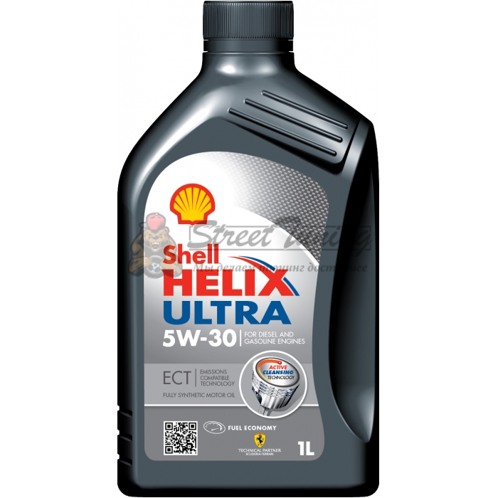 Синтетическое моторное масло Shell Helix Ultra Extra / ECT 5W-30 - 1л