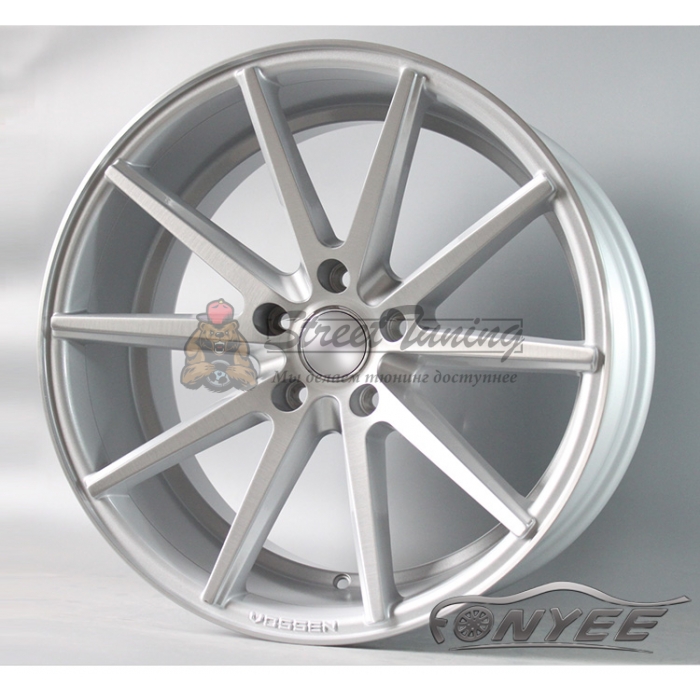 Новые диски Vossen VFS1 Replica R19 5X114,3 ET38 J9,5 серебро