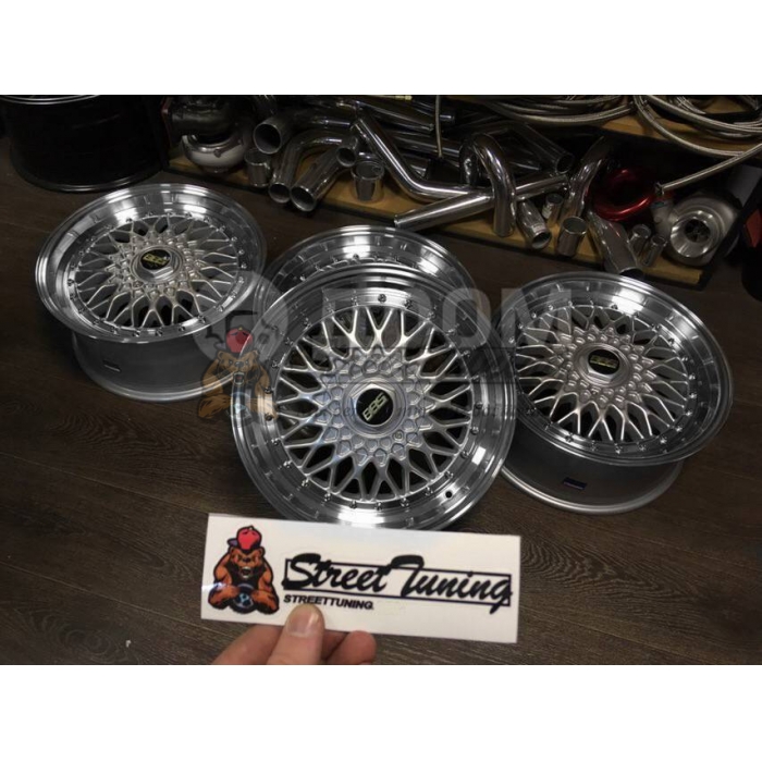 Новые диски BBS RS R17 J7,5 ET35 5x120/5x114.3 серебро