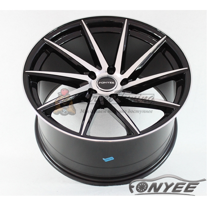 Новые диски Vossen CVT-L Replica R19 5X120 ET35 J9 черный глянец + серебро