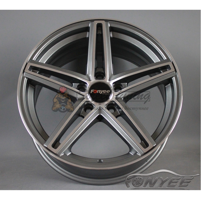 Новые диски Vossen CV5 Replica R17 5X114,3 ET40 J7,5 серый + серебро