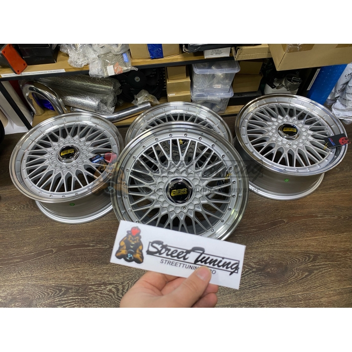 Новые диски BBS RS R17 J7,5 ET35 5x120 серебро