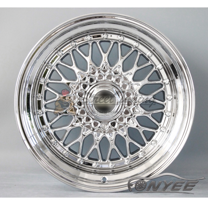 Новые диски BBS RS R17 4X100/5X100 ET20 J10 хром серебро + серебристые болтики