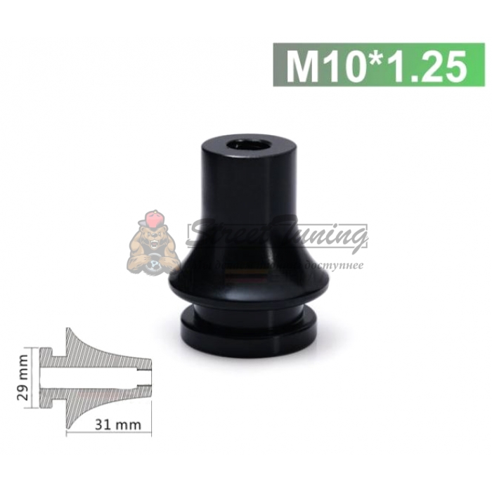 Фиксатор для ручки КПП M10X1.25 , черный