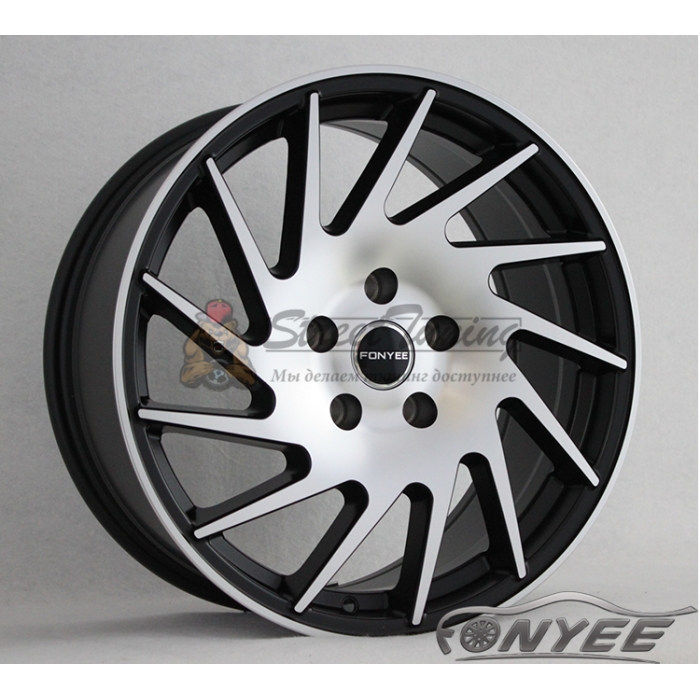 Новые диски Vossen VLE1-L Replica R18 5X114,3 ET40 J8 черный + серебро