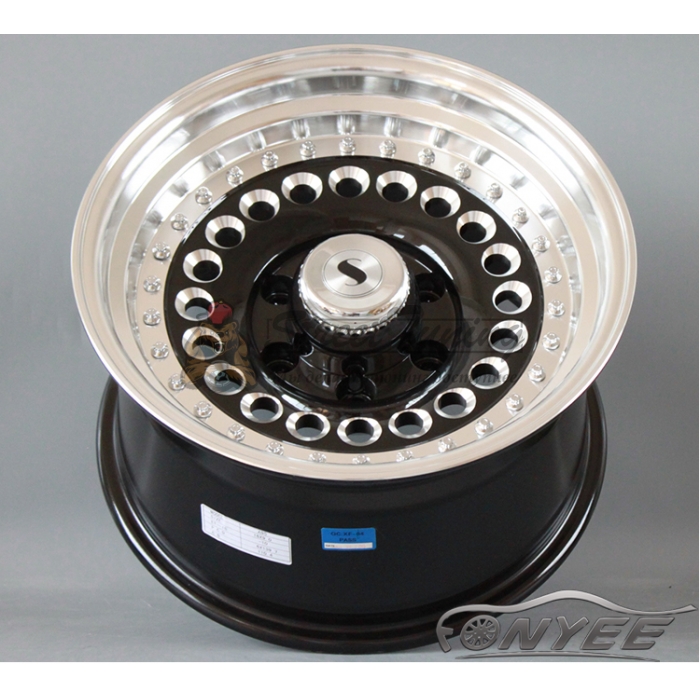 Новые диски Raguna D-Force AKRO R16 6X139,7 ET-10 J9 серебро + черный глянец