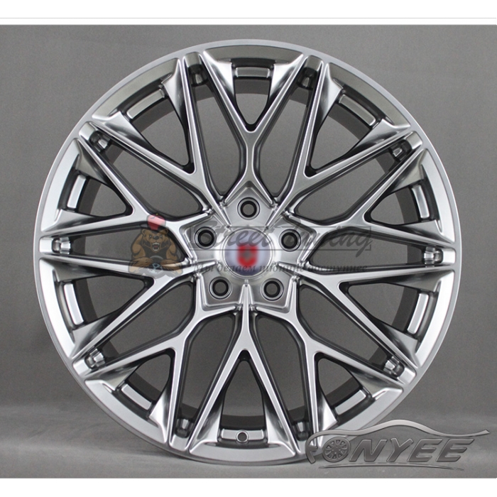 Новые диски HRE P200 Replika R19 5X112 ET28 J8,5, серебристо-платиновые