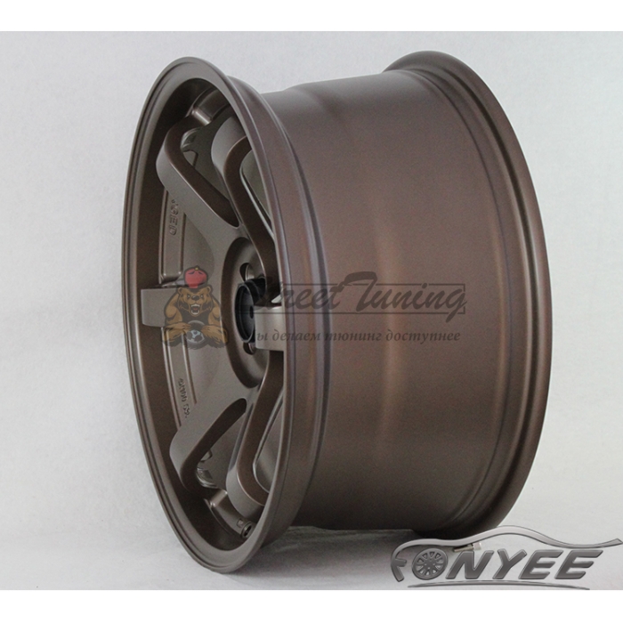 Новые диски Rays TE37 R18 5X108 ET35 J9 цвет насыщенный бронзовый матовый