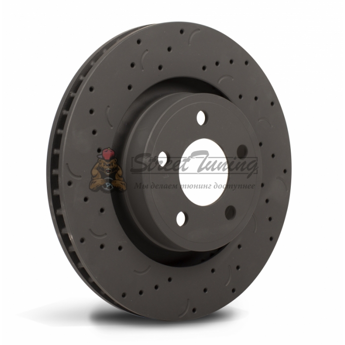 Тормозной диск HTC4977 HAWK Talon Toyota LC200 2015+, Lexus LX450D, LX570 2015+, ПЕРЕДНИЙ 354x32мм