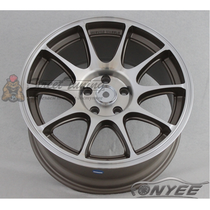 Новые диски Bnsure Wheels R18 J8,5 ET30 5x114,3 серебро + бронза