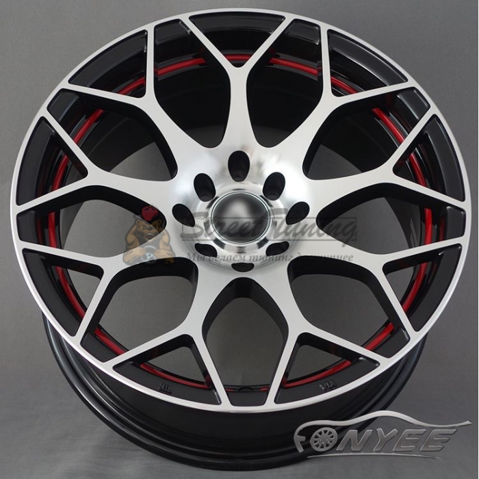 Новые диски Varelox 13  R16 J7 ET12 4x100/4x114,3 черный  + серебро