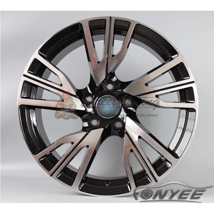 Новые диски Bmw i8 oem R18 5X120 ET34 J9 черный глянец + серебро