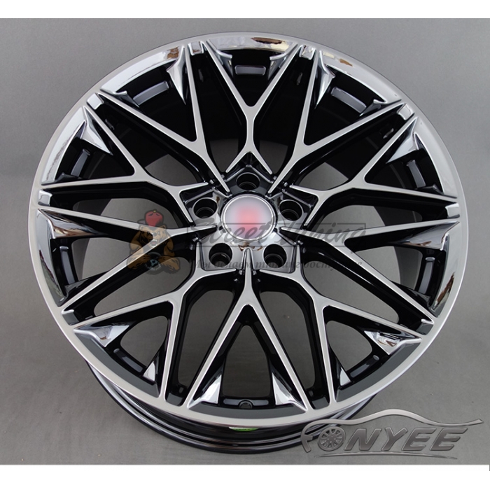 Новые диски HRE P200 Replika R19 5X114,3 ET35 J9,5, черный хром