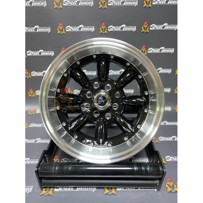 Новые диски Watanabe R13 J7 ET(-7) 4x100/114.3 Black + Silver