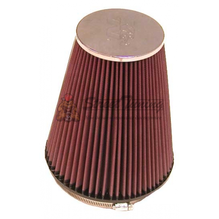 Фильтр нулевого сопротивления универсальный K&N RC-5046   Chrome Filter