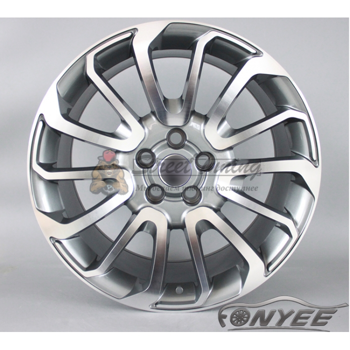 Новые диски Range Rover Autobiography Wheels HSE Sport R20 5x108 ET49 J8,5 серый глянец + серебро