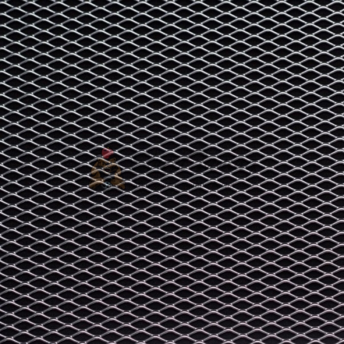 Сетка - Решетка радиатора мелкая ячейка, серебряный цвет