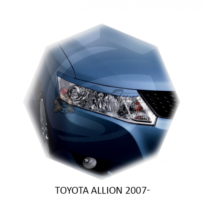 Реснички на фары для  TOYOTA ALLION 2007-2010г