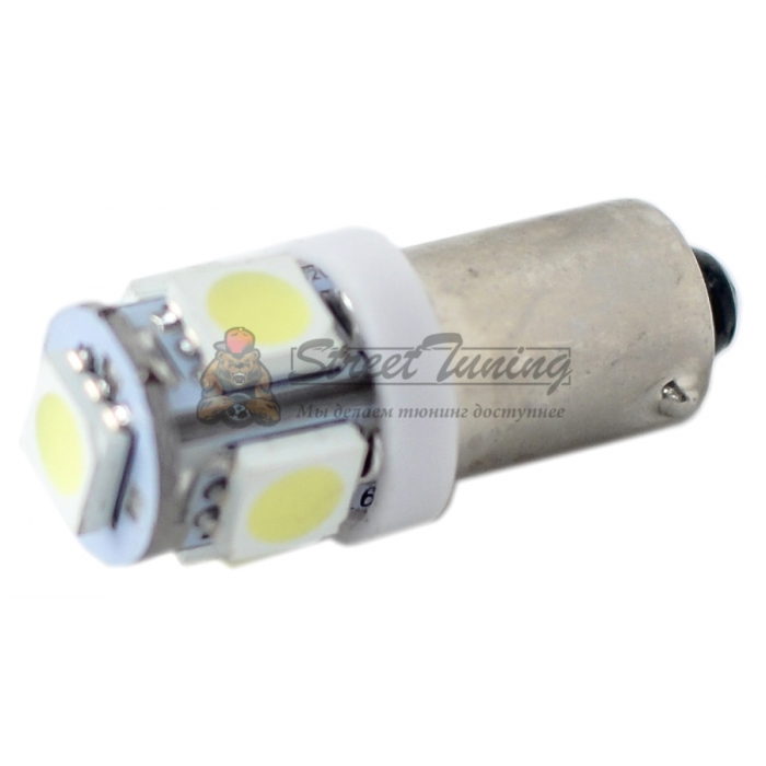 Светодиодная лампа BA9S-5050-002 , белого цвета