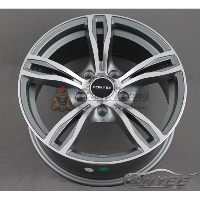 Новые диски BMW F10 style R16 5x120 ET35 J7 серый + серебро
