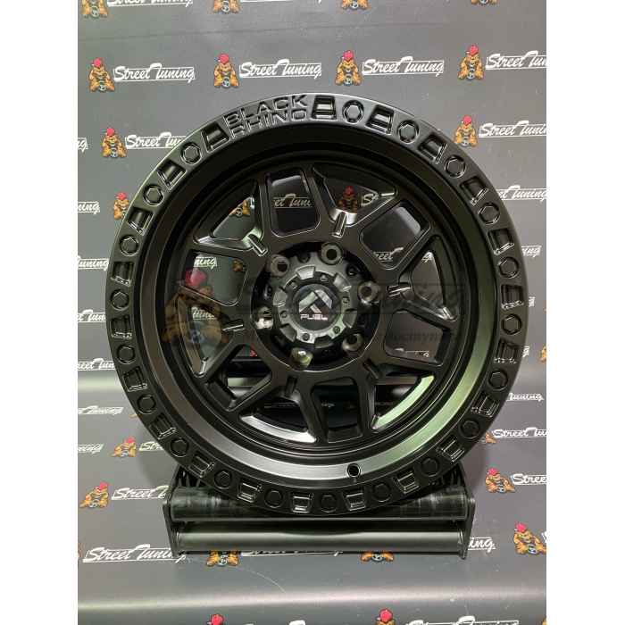 Новые диски FUEL (Black Rhino KELSO) R17 J9 ET0 6X139.7 MATT BLACK