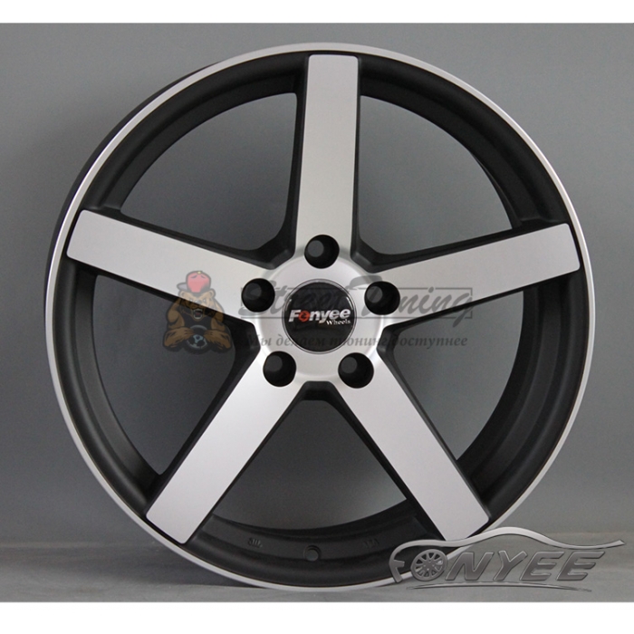 Новые диски Vossen CV3 Replica R18 5X105 ET33 J8,5 черный мат + серебро