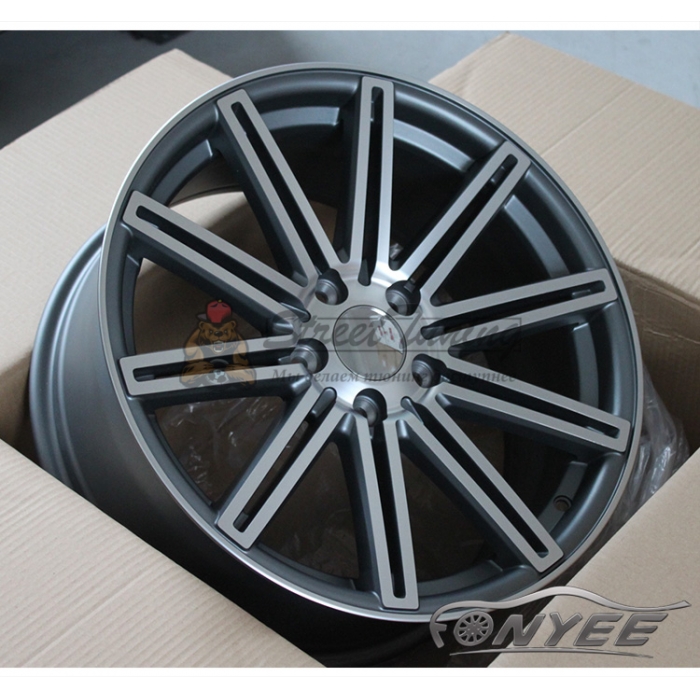 Новые диски Vossen CV4 Replica R18 5X114,3 ET40 J8 серый мат + серебро