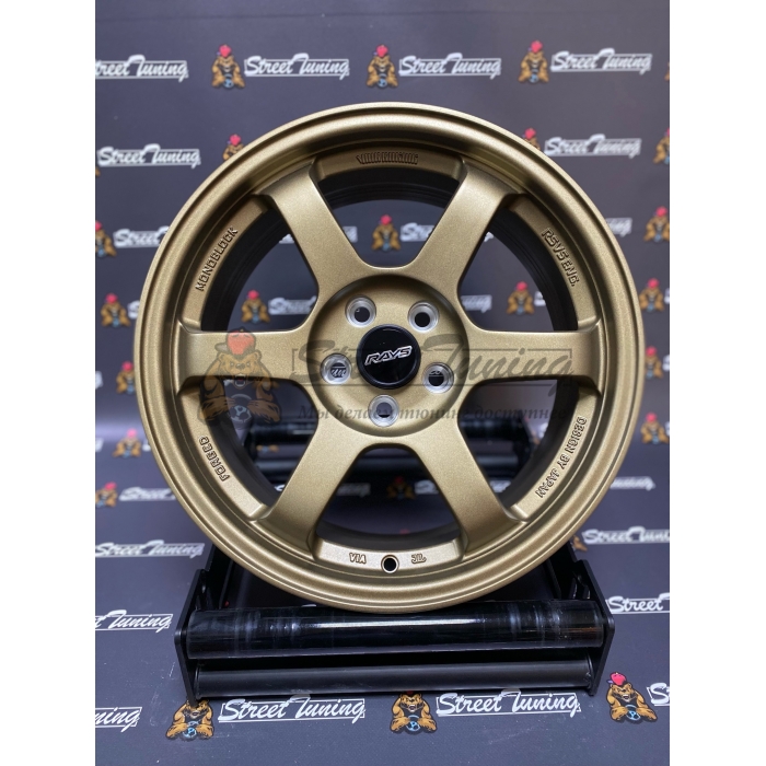 Новые диски Rays TE37 R16 J7 ET35 5x100 Bronze Mat