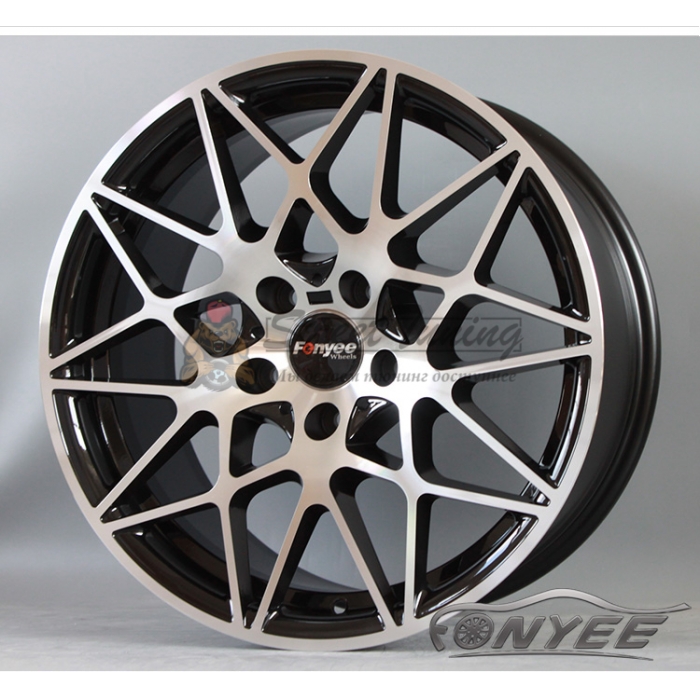 Новые диски BMW AG MGT R18 5x120 ET25 J9,5 черный + серебро