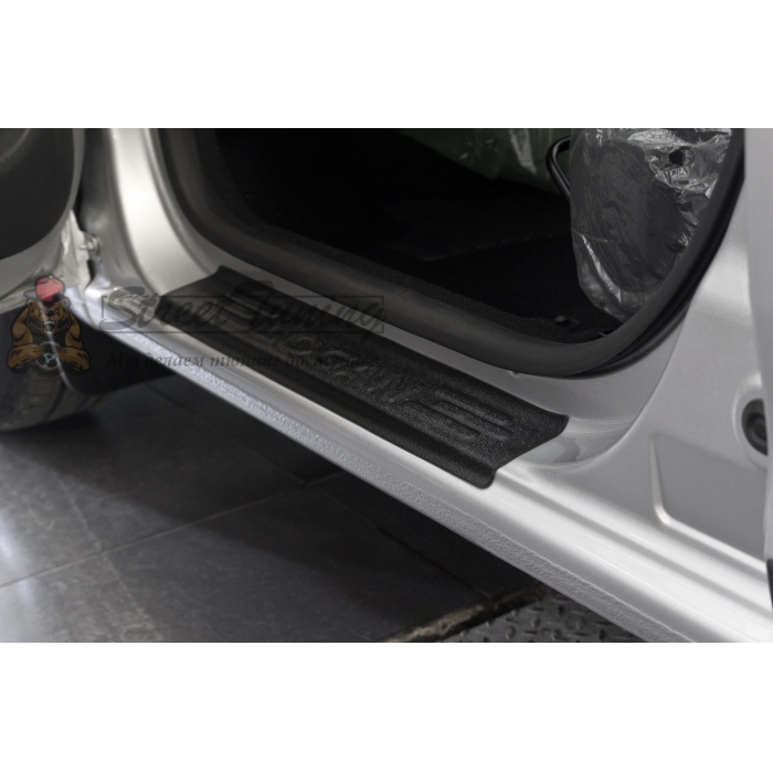 Renault Logan II 2014—н.в. Накладки на внутренние пороги дверей (4шт)