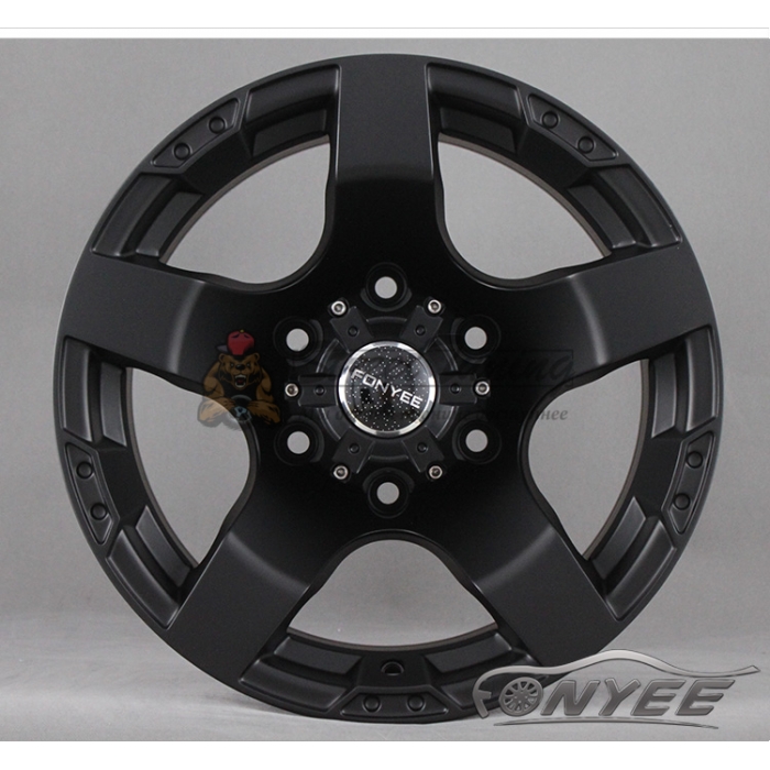 Новые диски Fonyee R15 5x139.7 ET-13 J8 черный мат XD Series черный мат